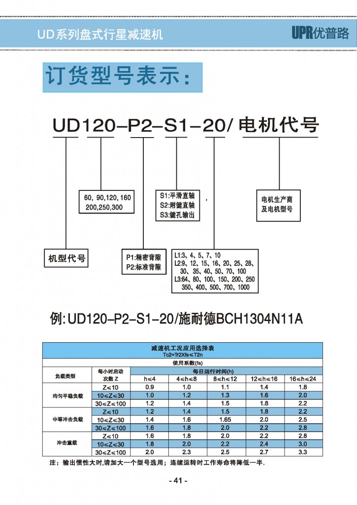 UD-2精密行星减速机